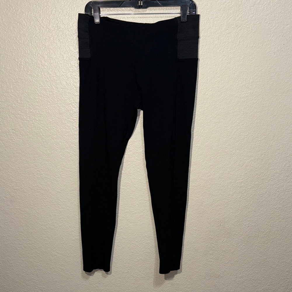 Shinestar Black Leggings Women’s XL Stretch Skinny Pants Athleisure Minimalist